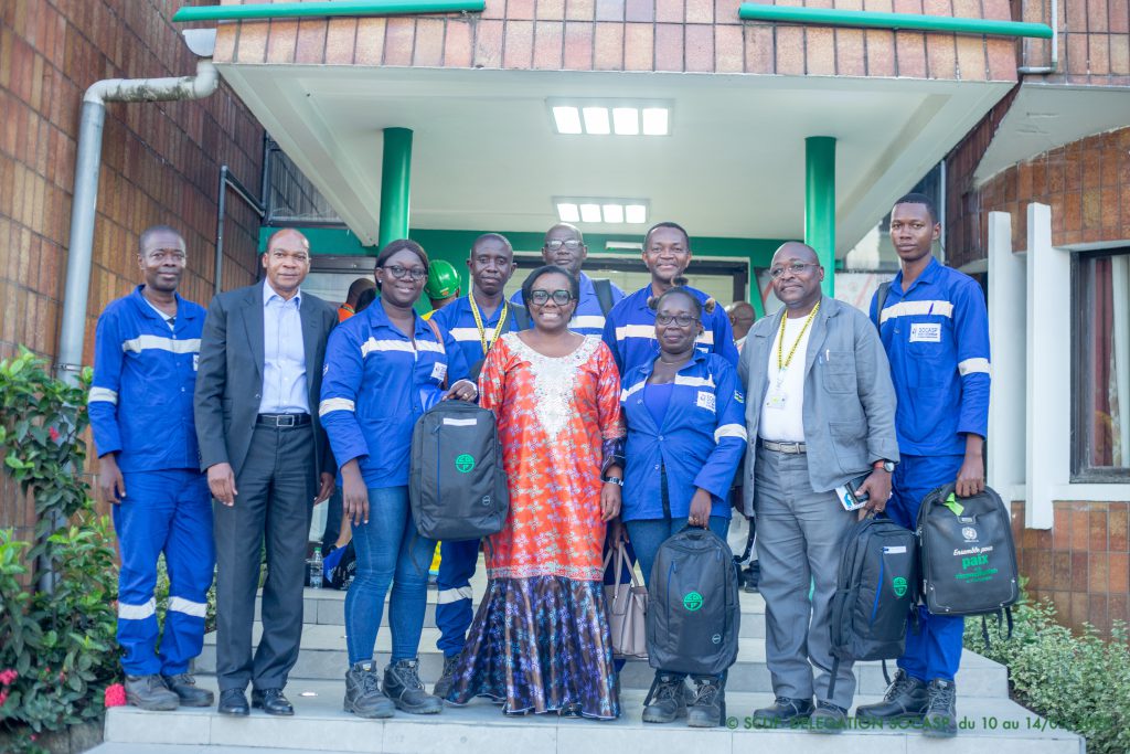 Coopération : Des employés de la SOCASP en terre camerounaise